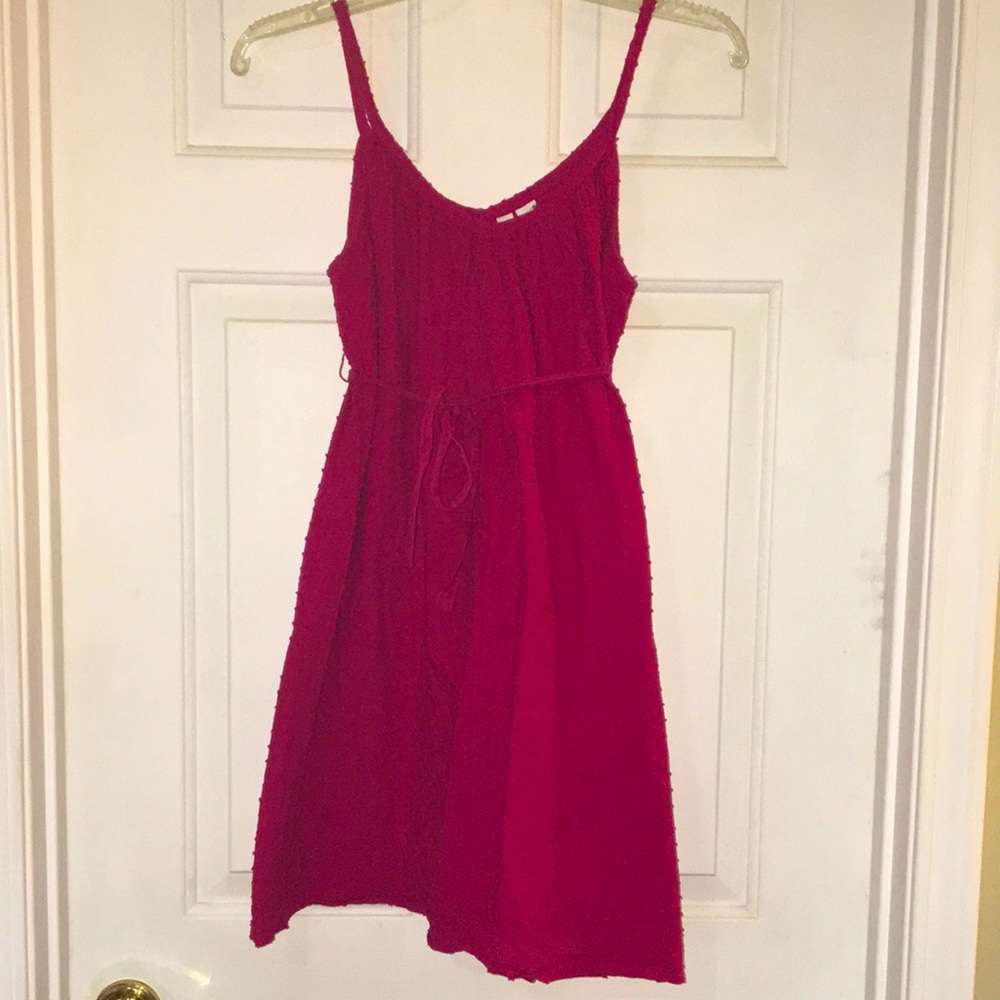 Pink Old Navy texture dress